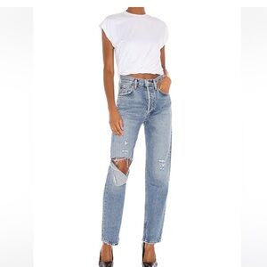 Agolde 90s Pinch Waist High Rise Straight Leg jeans